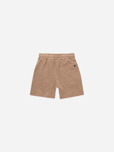 Oceanside Tech Short in Heathered Clay