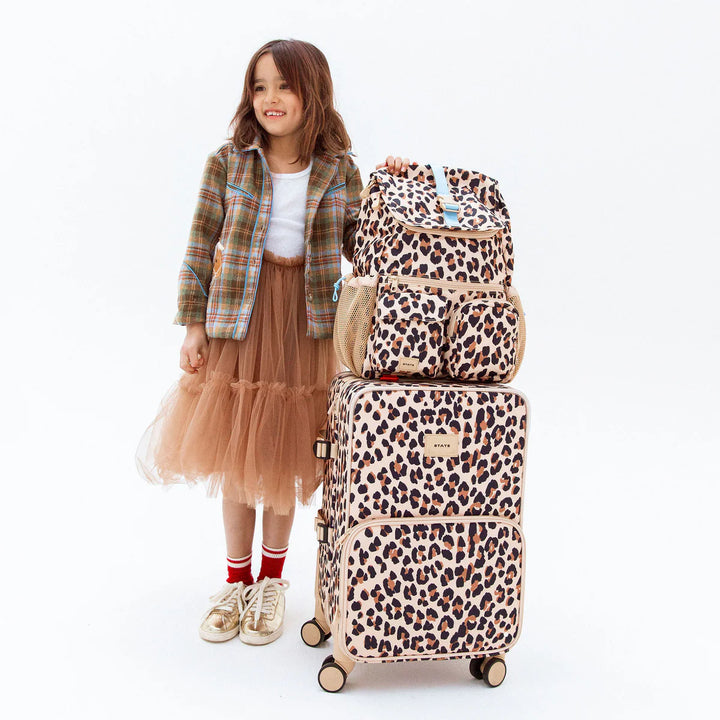 Leopard Logan Carry On Suitcase