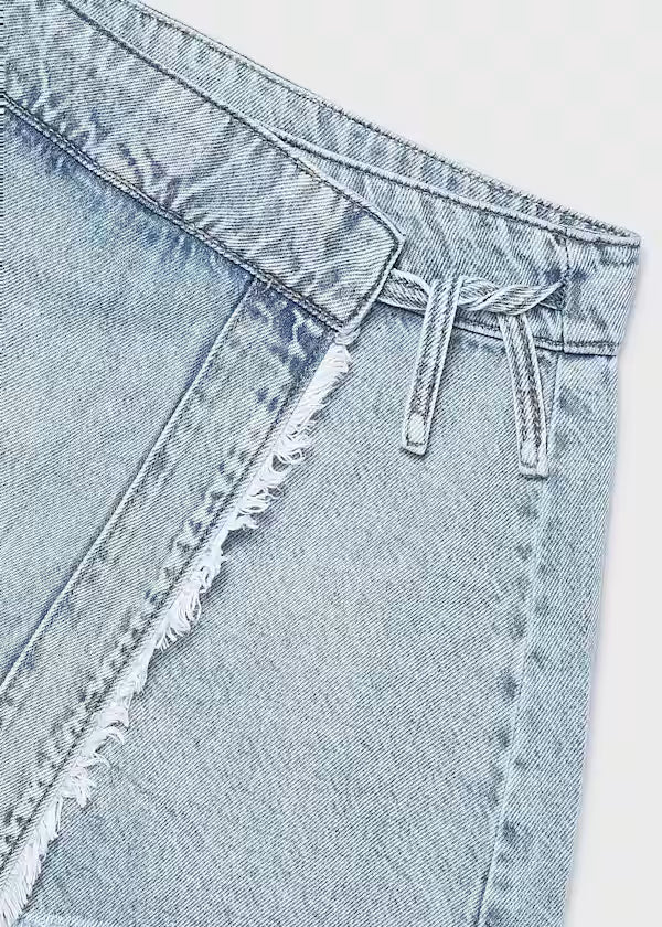 Denim Skort