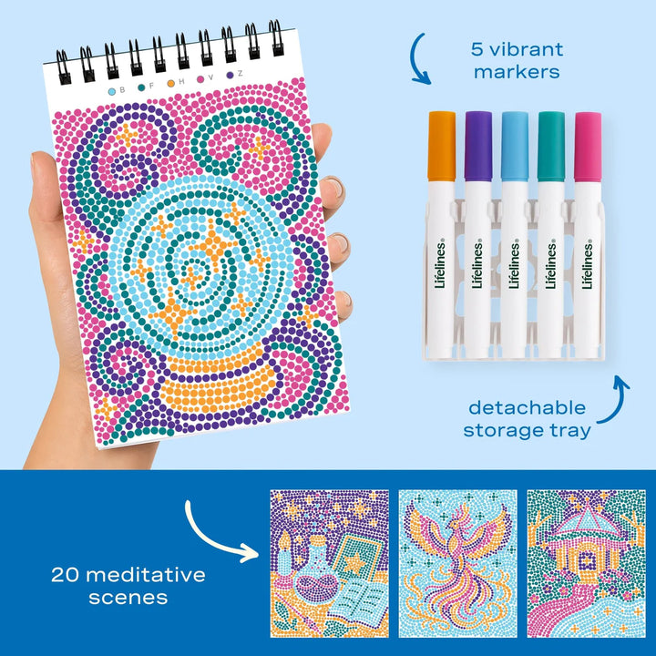 FlowArt® Mini Dot-by-Letter Enchanted Magic