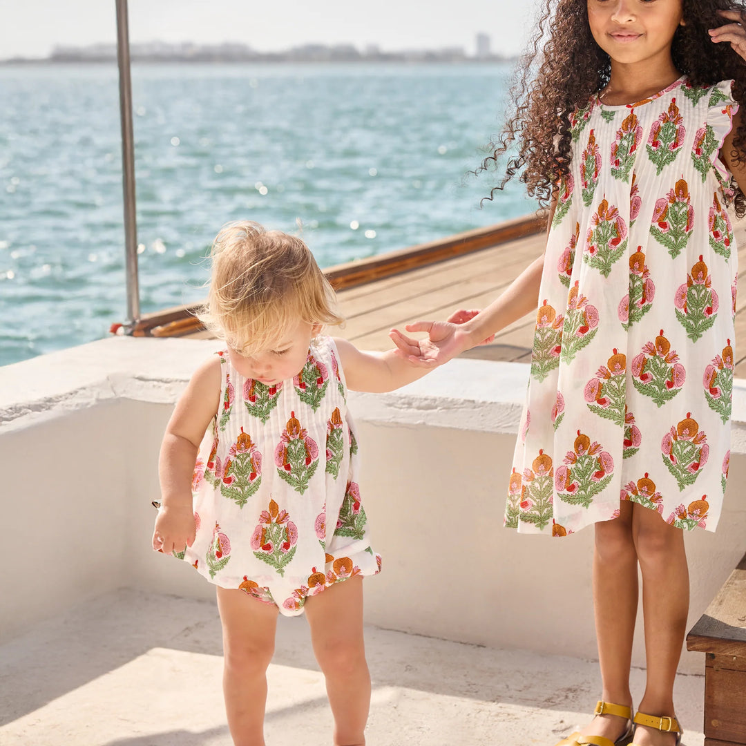 Baby Girls Jaipur 2pc Set Pink Bellflower