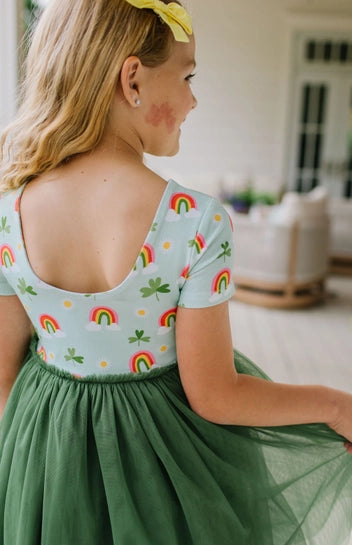 Tutu Dress in Pure Luck