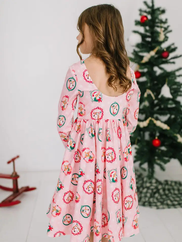 Gwendolyn Dress in Reindeer