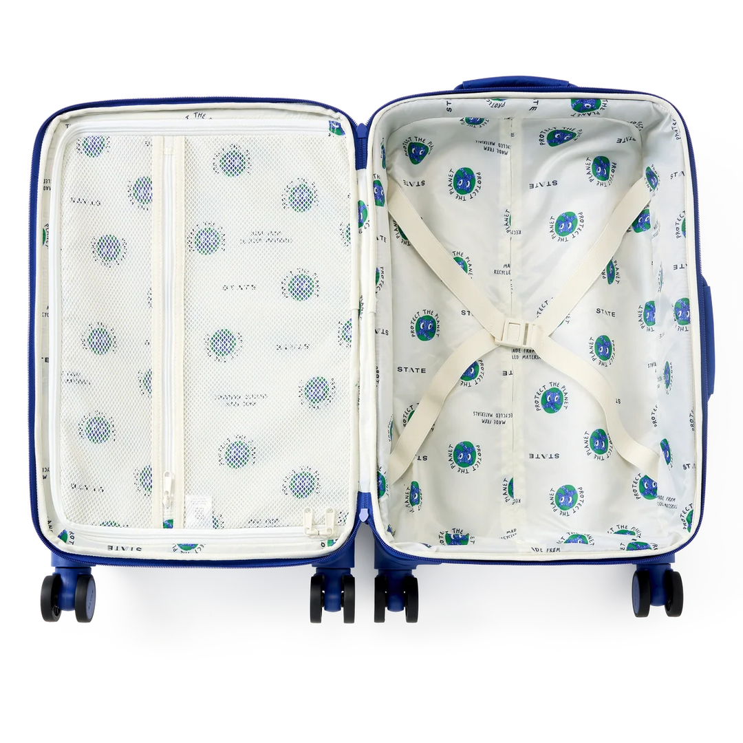 Logan Carry On Suitcase Mountains