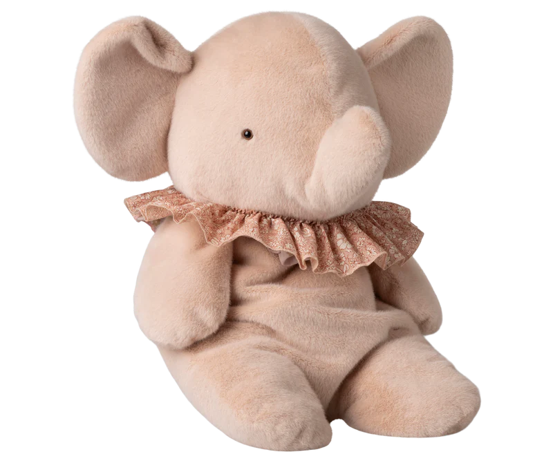 Elephant plush, Big - Powder