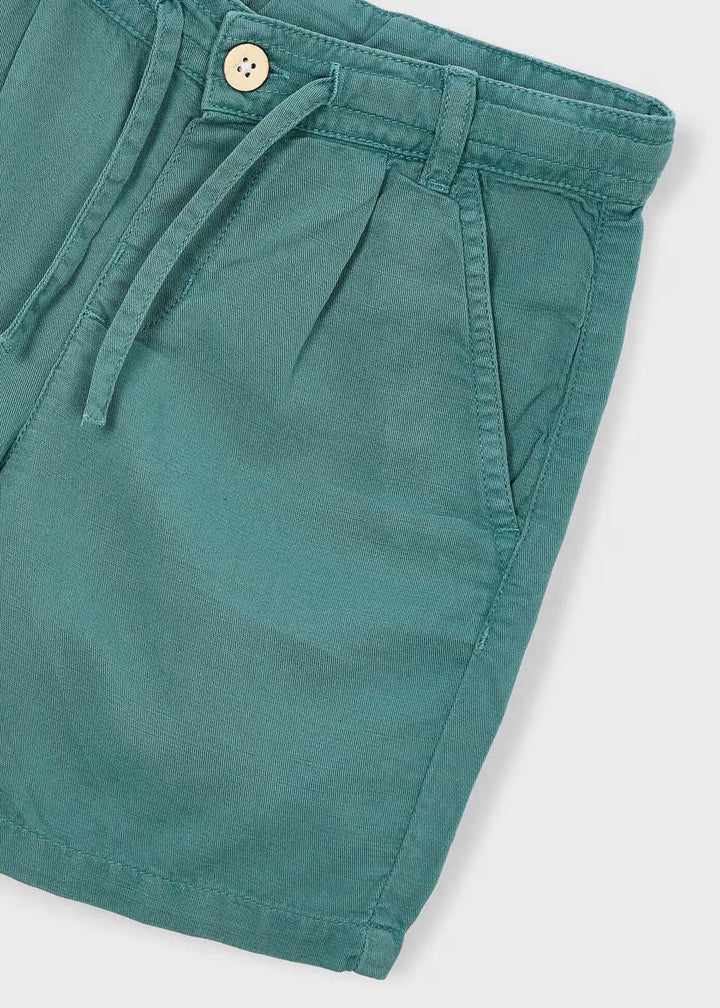 Boy Linen Relaxed Fit Shorts