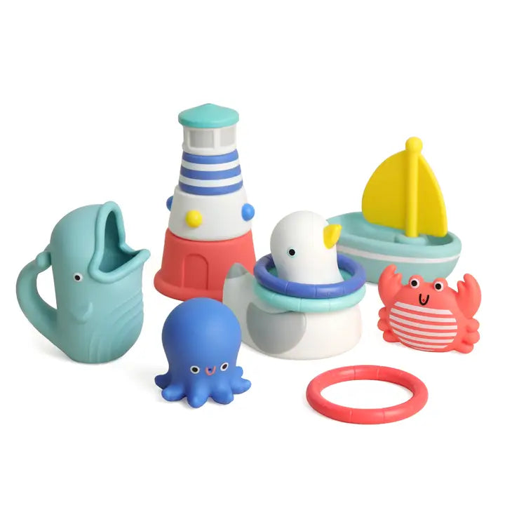 Seaside Splash Gift Set Bath + Water Toy