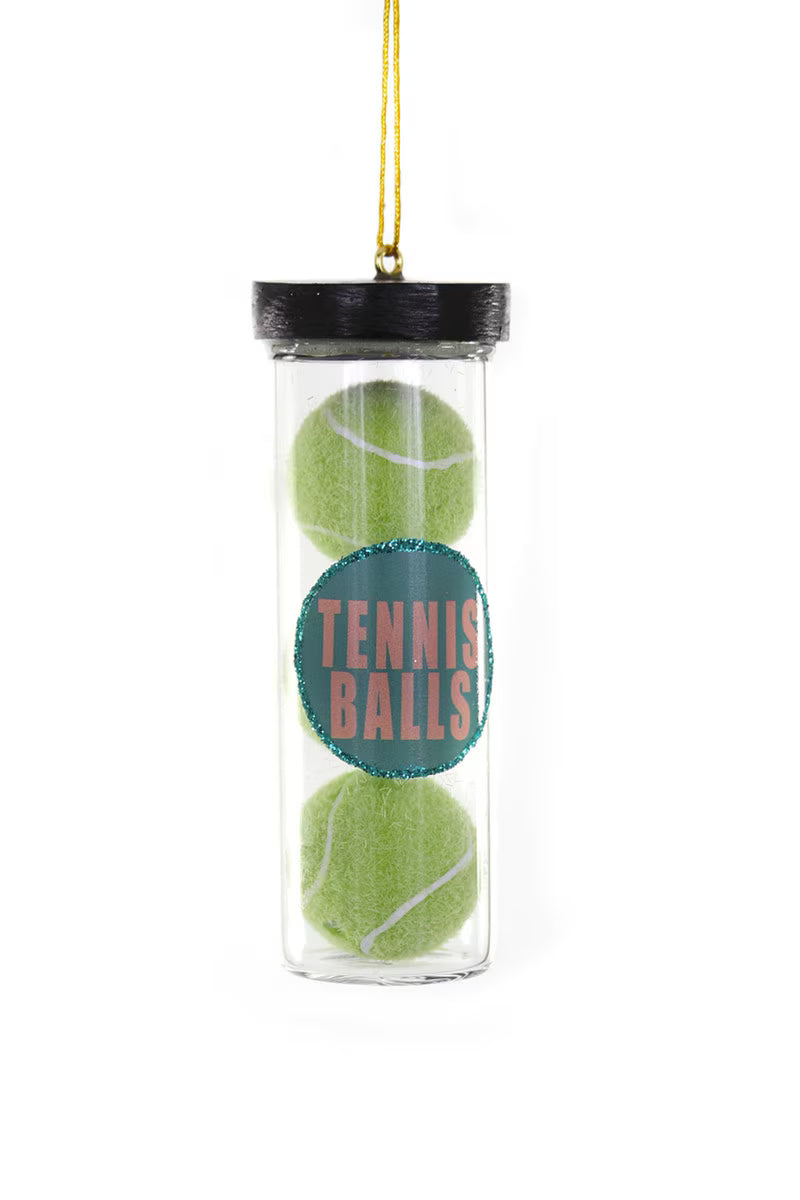 Canister of Tennis Balls Ornament