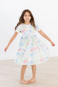 Load image into Gallery viewer, Sunshine Meadow Twirl Dress

