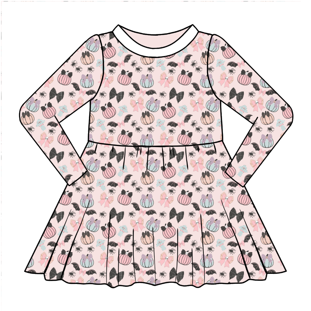 Pumpkin Bows Dress