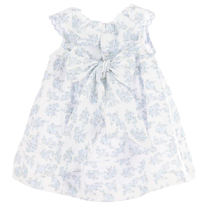 Floral Bluffs Ruffle Dress