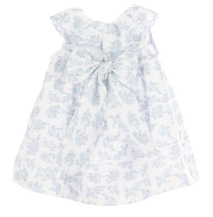 Floral Bluffs Ruffle Dress