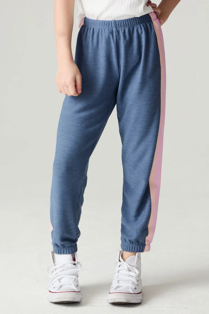 Multi Stripe Girls Jogger