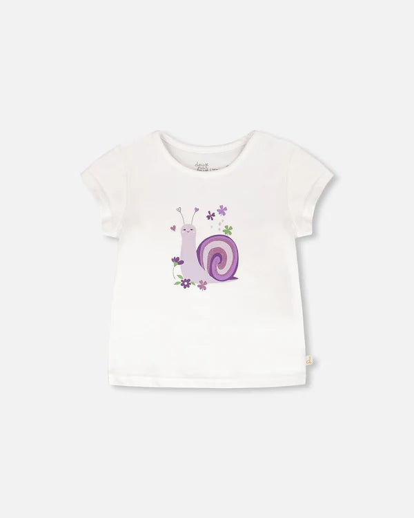 Organic Cotton Jersey T-Shirt White
