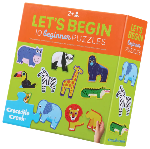 Let's Begin Box Puzzle 2pc Jungle