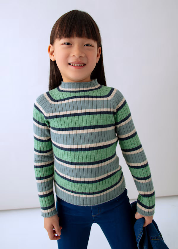 Striped Ribbed Longsleeve