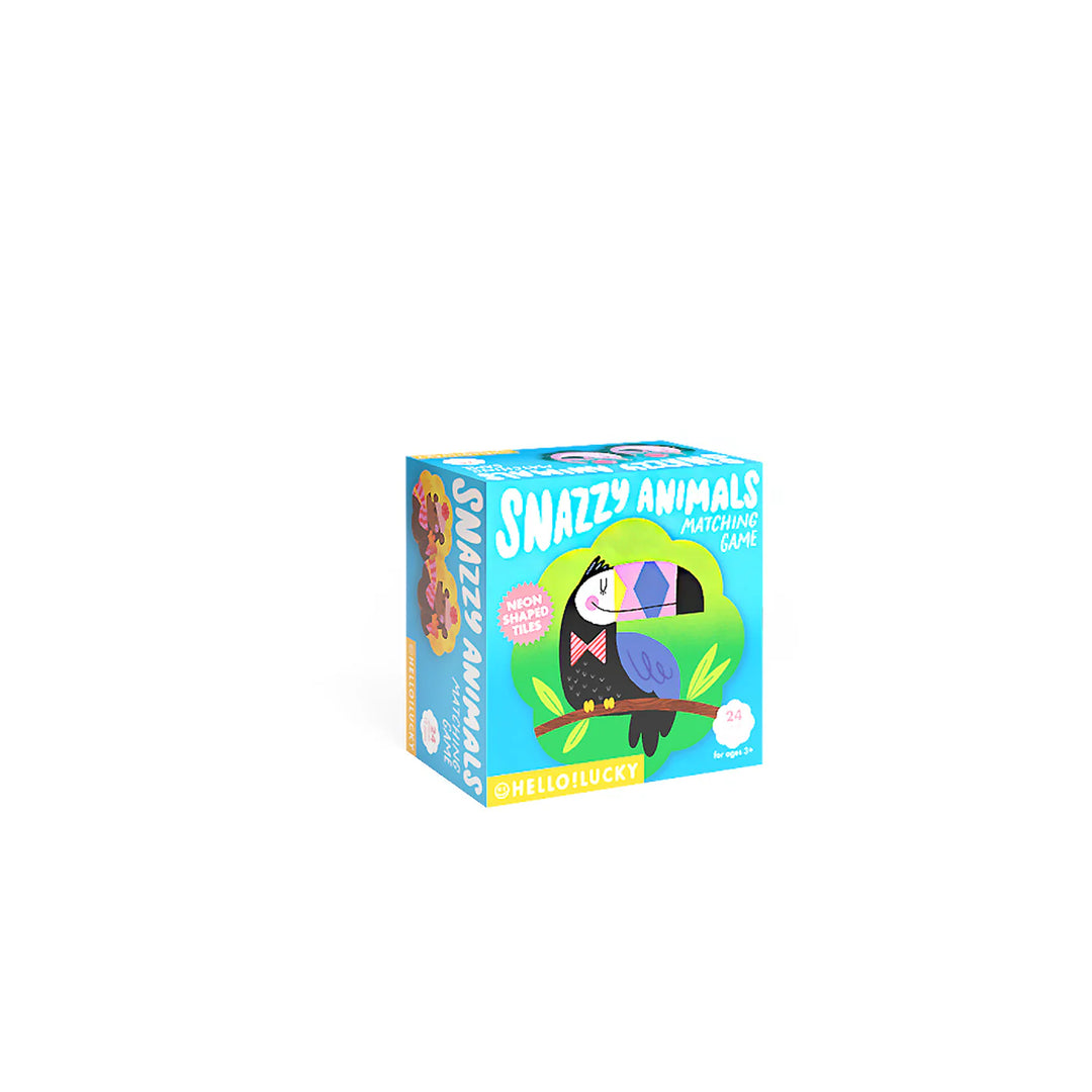 Hello Lucky! Snazzy Animal Memory Matching Game