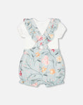 Load image into Gallery viewer, Organic Cotton Onesie And Muslin Shortall
