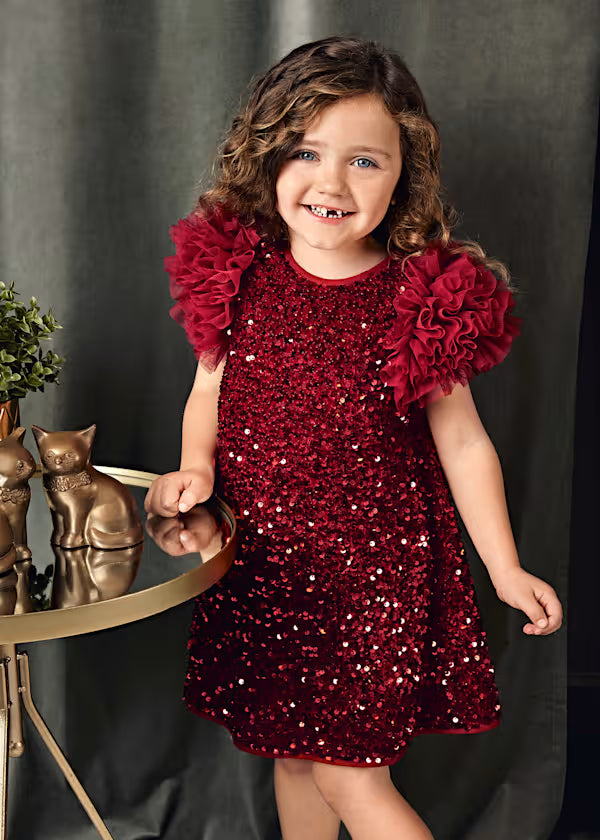 Sequin & Tulle Dress
