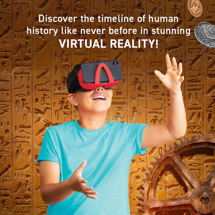 Virtual Reality Discovery Gift Set with DK Book HISTORY