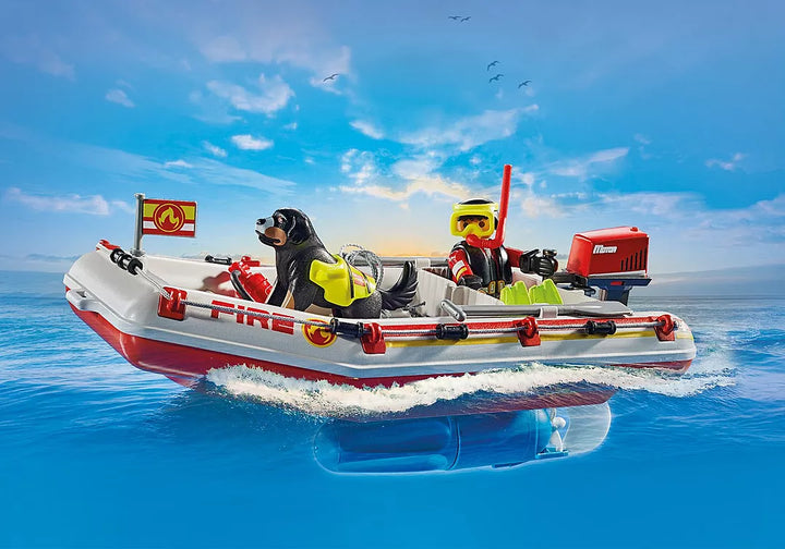 Fireboat with Water Scooter