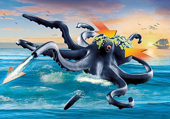 Battle with the Gigantic Octopus