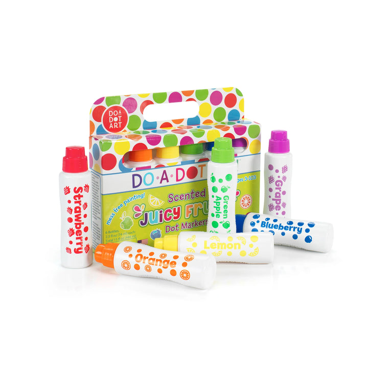 Juicy Fruits Scented Dot Markers