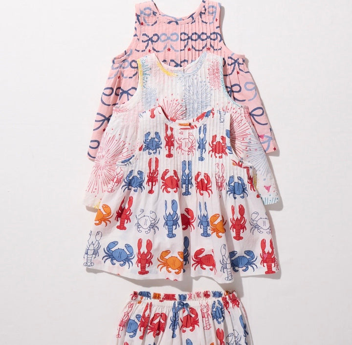 Baby Girls Jaipur 2pc Set Lobsters & Crabs