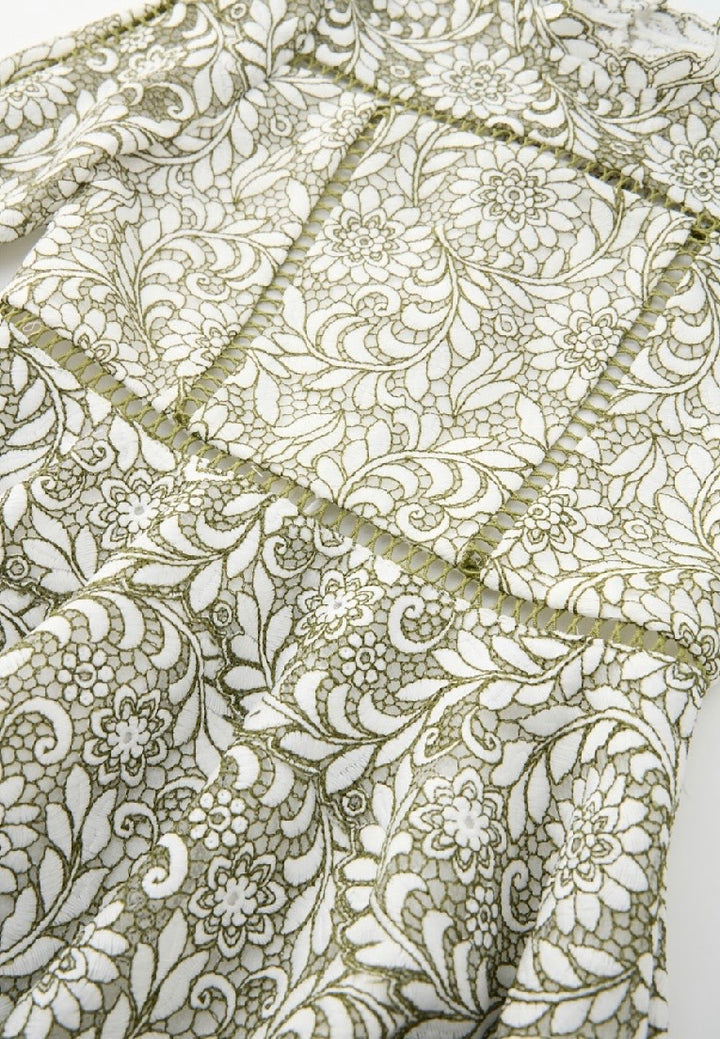 Primrose Embroidery Mini Dress