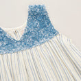 Load image into Gallery viewer, Girls Courtney Dress - Riviera Stripe
