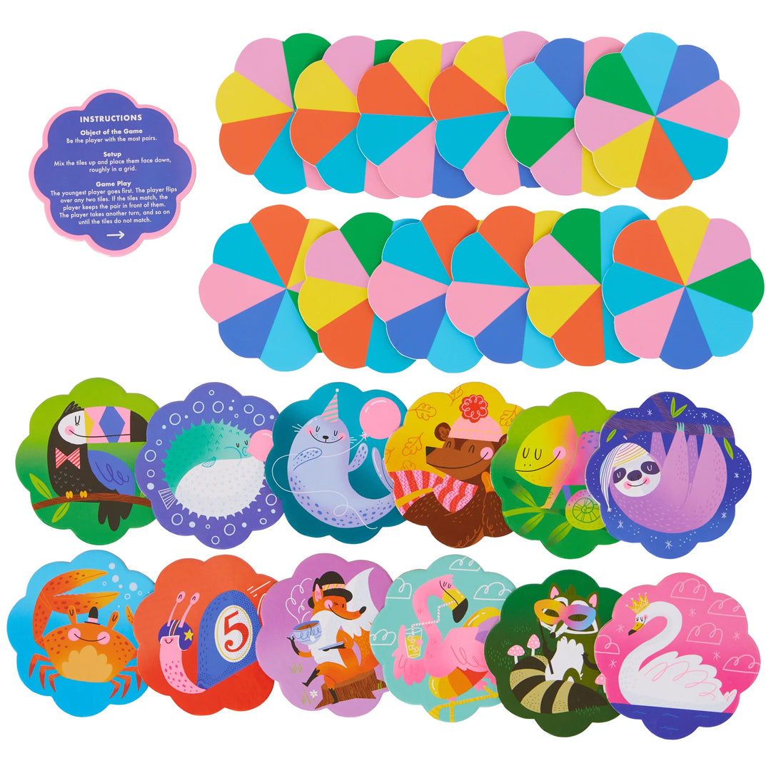 Hello Lucky! Snazzy Animal Memory Matching Game