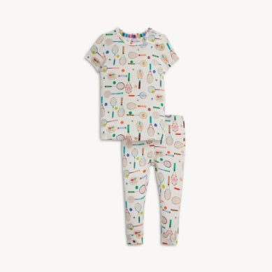 Love All Modal Magnetic S/s Long Pant Pj Set