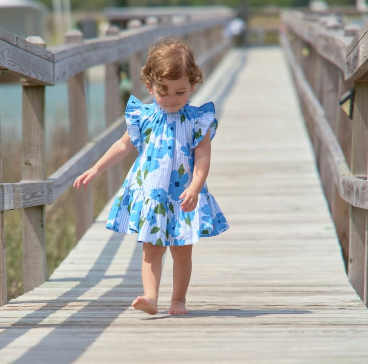 Baby Girls Harper Dress Set Hibiscus Floral