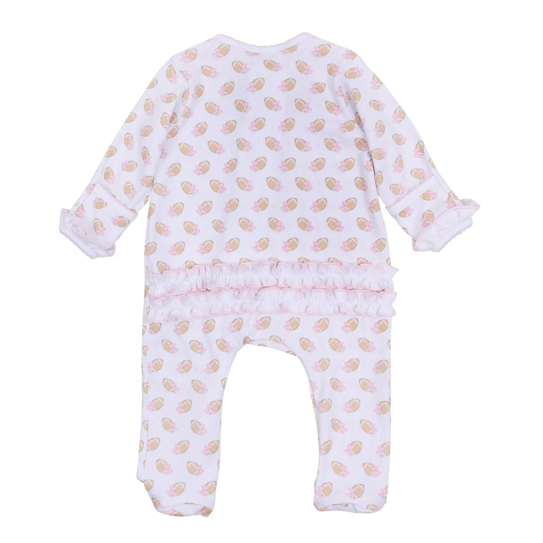 Touchdown Cutie Ruffle Footie