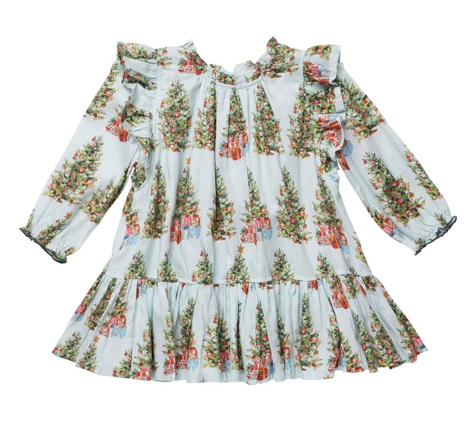 Harper Dress Trees &amp; Presents