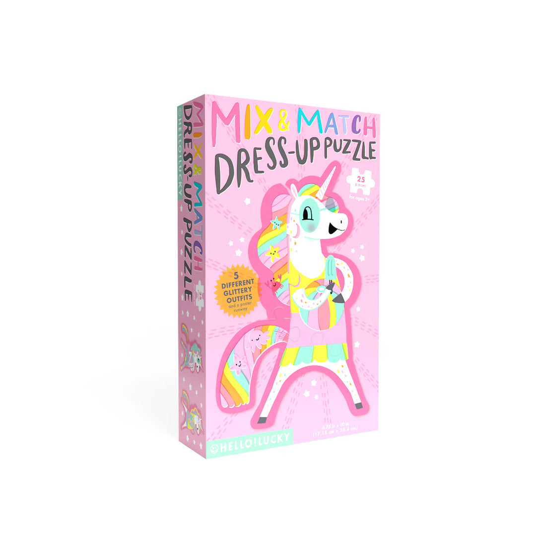 Hello Lucky! Dress Up Unicorn Puzzle