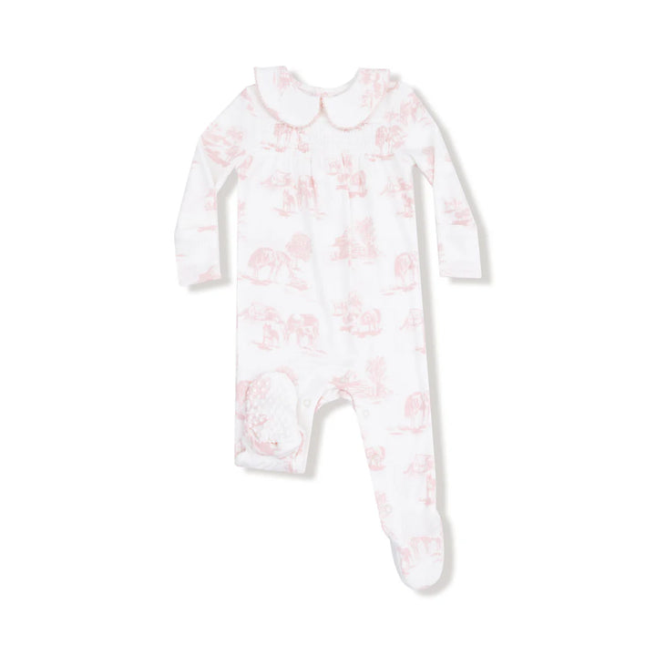 Peter Pan Farm Toile Footie