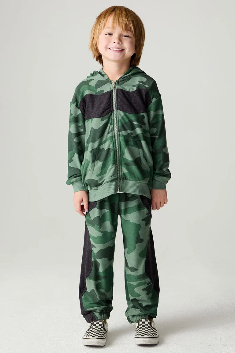 Blocked Camo Pant Boys Jogger