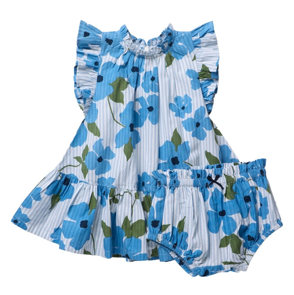 Baby Girls Harper Dress Set Hibiscus Floral