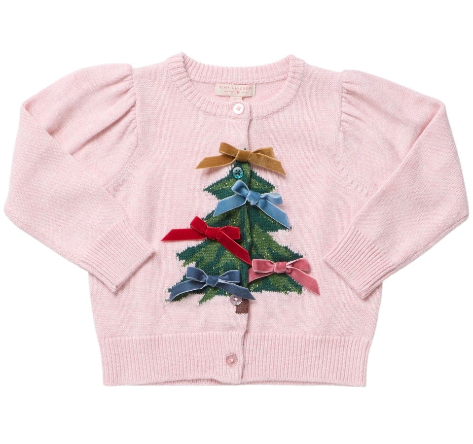 Constance Sweater Tree Bows