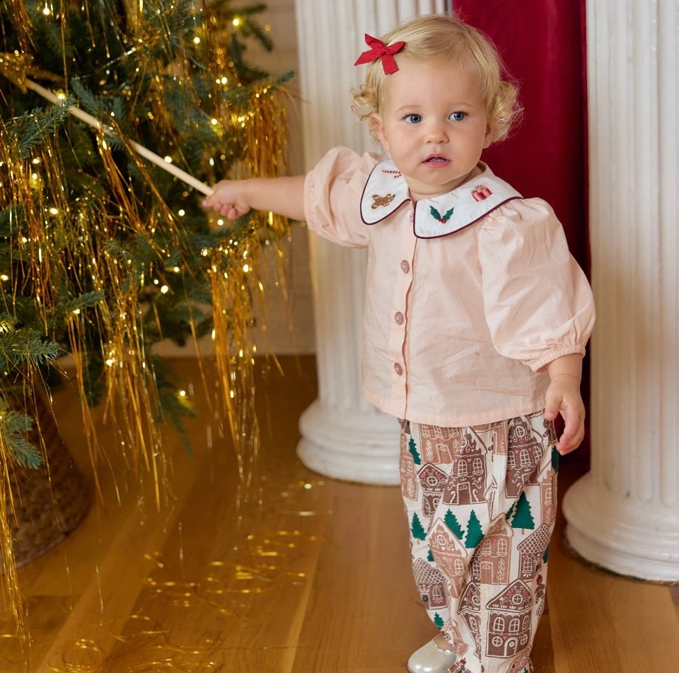 Noelle 2pc Set Gingerbread Houses
