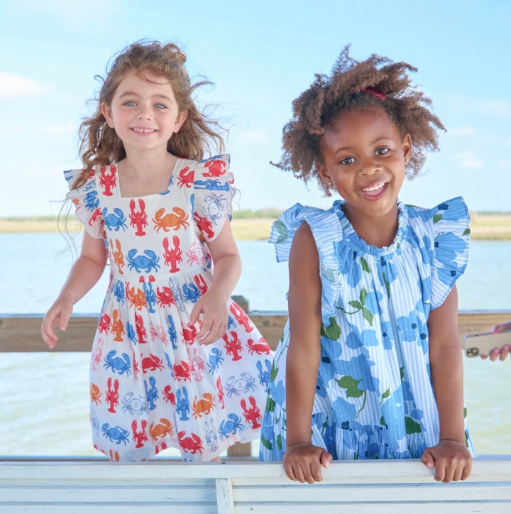Girls Harper Dress Hibiscus Floral