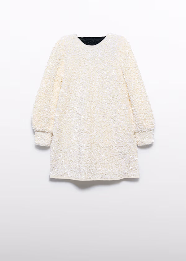 A-line Sequin Dress