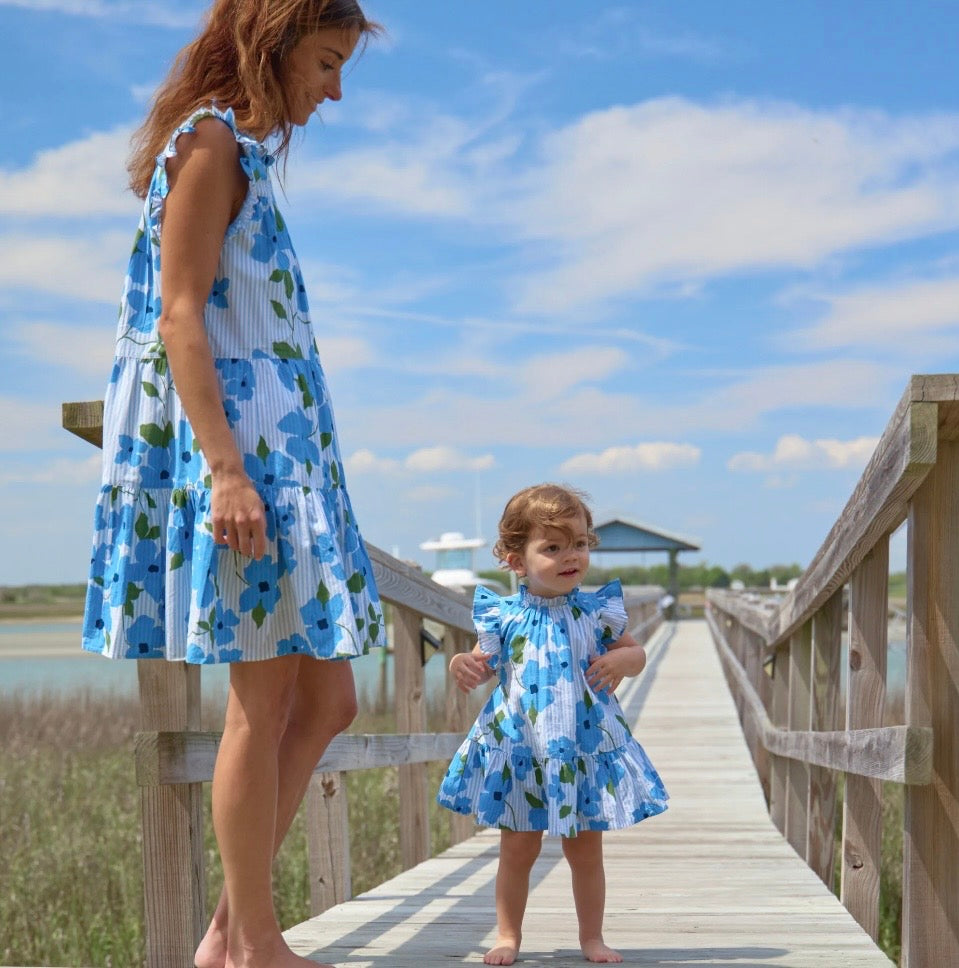 Baby Girls Harper Dress Set Hibiscus Floral
