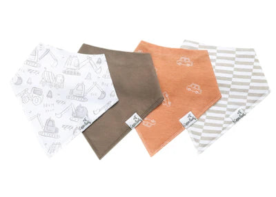 Copper Pearl Bib Set (4-pack)