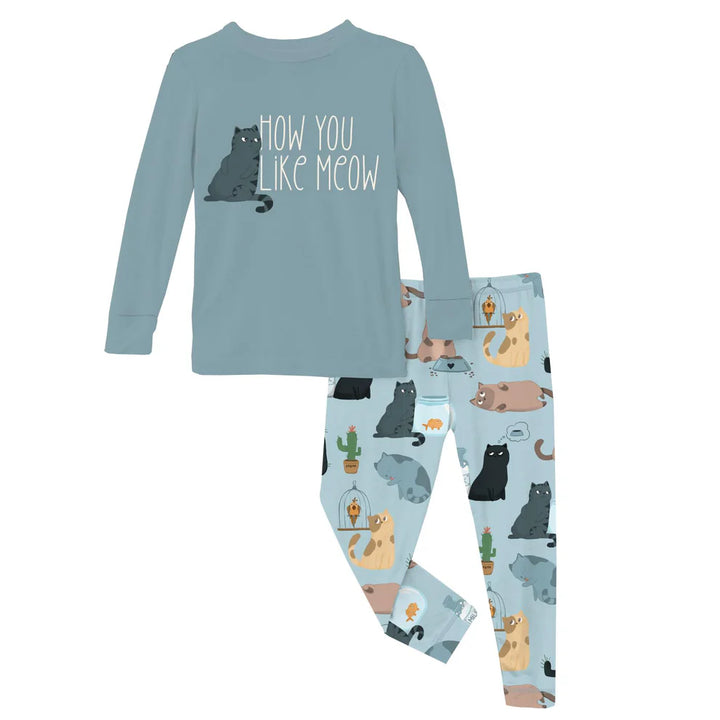 House Cats Graphic Pajama Set