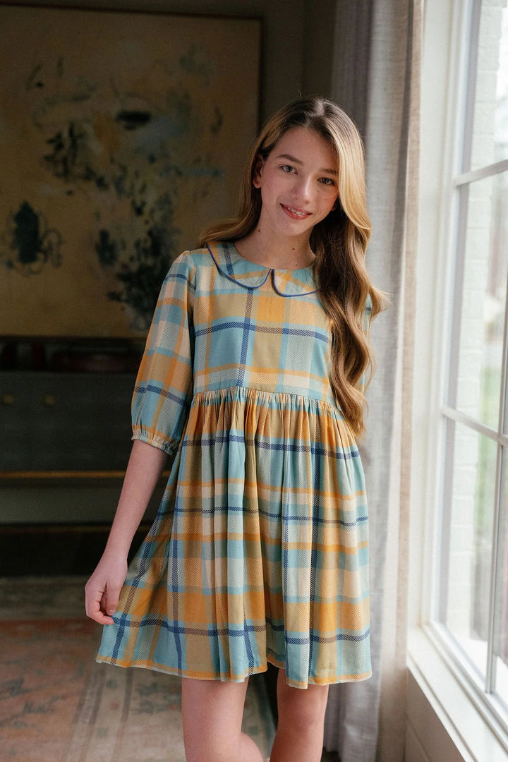 Annabel Plaid Dress