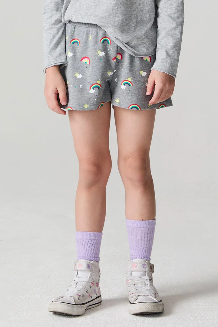 Rainbow Morning Allover Shorts