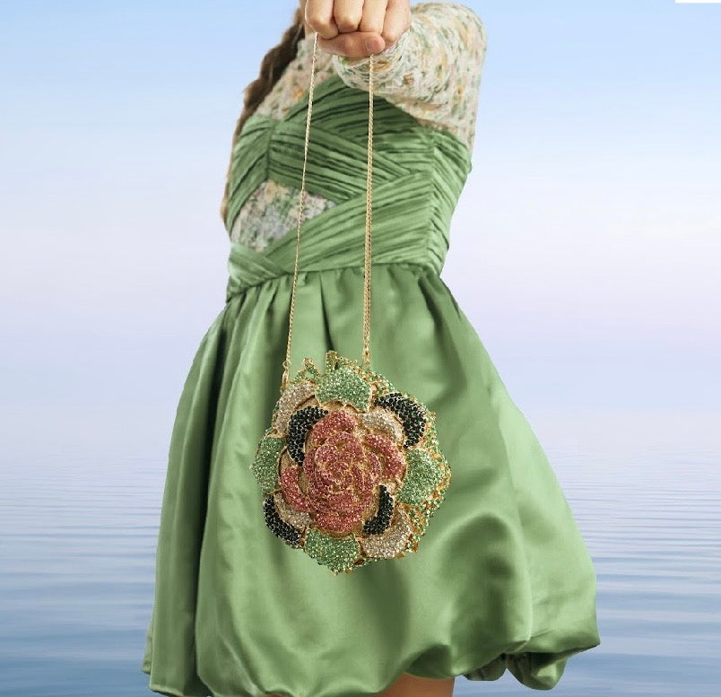 Briar Rose Floral Bag