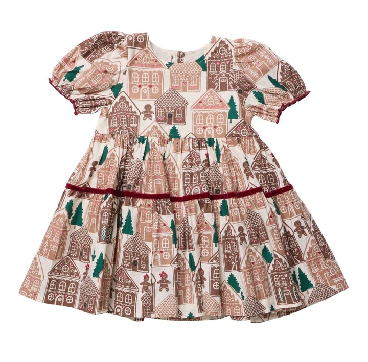 Eliza Dress Gingerbread Houses